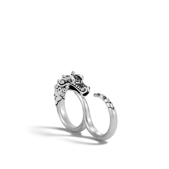 John Hardy Legends Naga Two Finger Ring